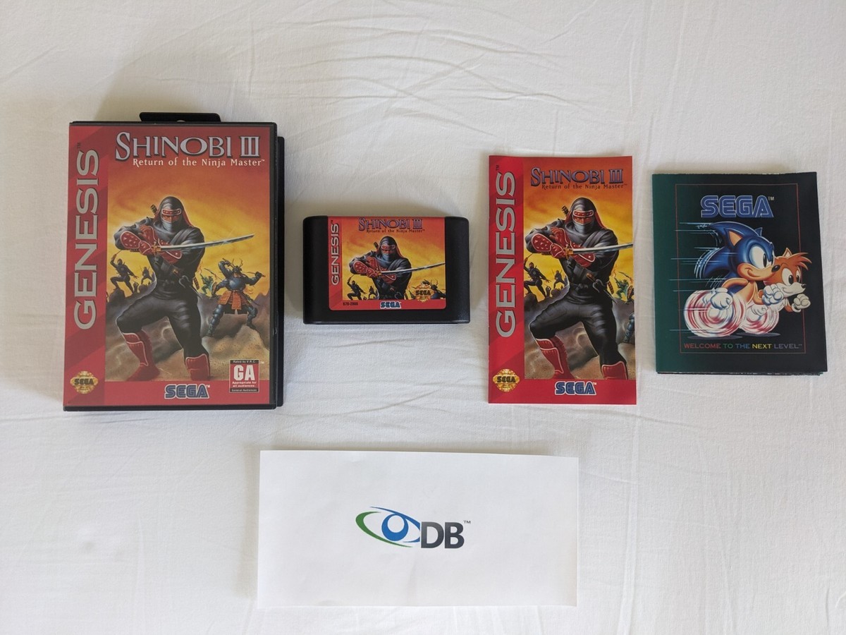 Sega Genesis - Shinobi III: Return of the Ninja Master