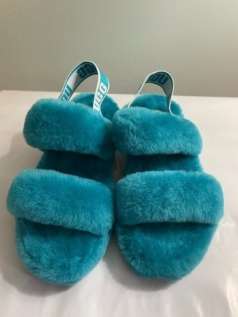 Royal blue ugg slides cheap