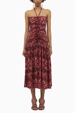Ulla Johnson Marcella Midi Dress, Wild Rose, Size 2, New with tag