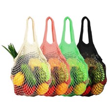Mesh Net Turtle Bag String Shopping Bags Reusable Fruit Storage Handbag Totes UK