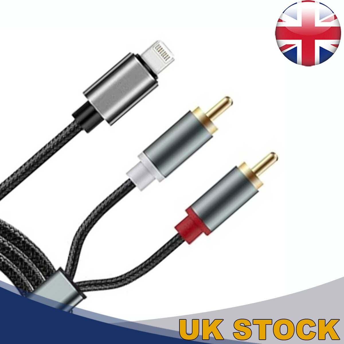 Iphone Lightning Port To Rca Lightning Cable Iphone To Phono Cable