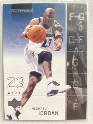 MICHAEL JORDAN #87 2002-03 UPPER DECK OVATION Washington Wizards