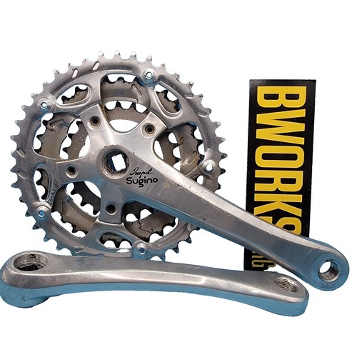 Vintage Sugino GP Crankset Triple 170mm 110 BCD Square Taper