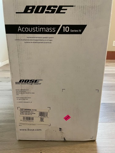 Buy Bose Acoustimass 10 Series IV Home 