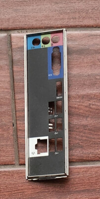 Dell PC Case Motherboard MIH61R MB 10097-1 Rear back I/O Shield plate ...