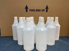12 pcs Bottle 32oz NAT AA HDPE CARAFE QT 50G NATURAL 28/400 CRC FLAM
