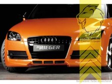 Rieger Frontspoiler Spoilerlippe Spoiler für Audi TT 8J Coupe Cabrio nicht S Lin