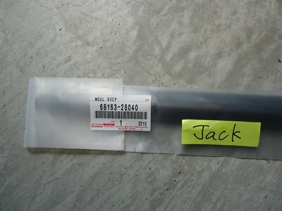 s☆t☆y☆k Toyota Genuine OEM WEATHERSTRIP, REAR DOOR GLASS, OUTER RH
