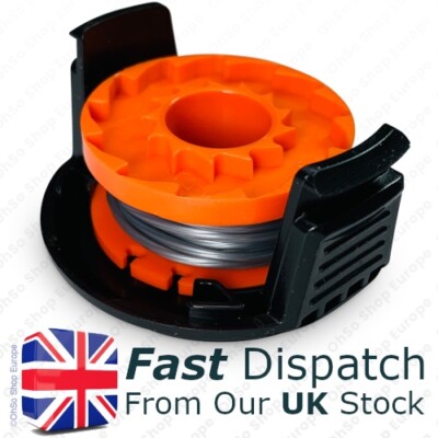 Strimmer Spool Cover & Line for WorX Grass Trimmer WG163E, WG169E.2 ALM