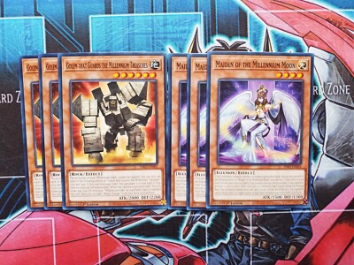 YuGiOh Millennium Exodia Card Deck Core INFO Maiden Millennium Moon  Treasures