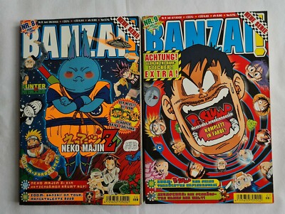 BANZAI! - Carlsen Comics - Heft Nr.8 und 9 - 2002 