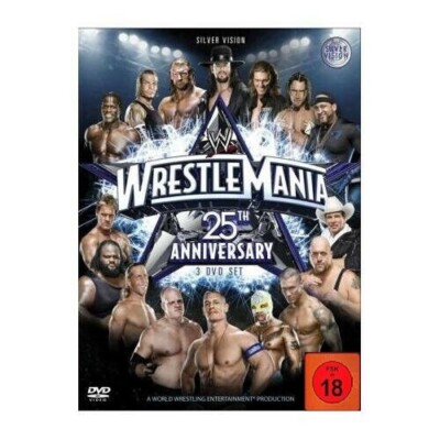 WWE - WrestleMania 25  [Deluxe Edition] [3 DVDs] (FSK18) Neu in Folie