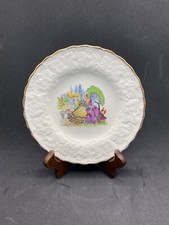 Vintage Lavender Lady Side Plates (6)
