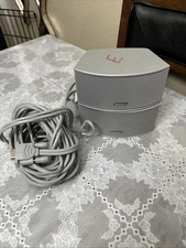 Bose 3-2-1 GS GSX Gemstone Speakers Left Right 4 Pin Connectors And Cable