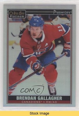 2020-21 O-Pee-Chee Platinum Premier Retro Tier 1 Brendan Gallagher #P-8 READ 7m7