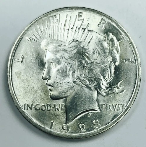 1923 P PEACE DOLLAR! ABSOLUTELY FLAWLESS EXAMPLE! GEM BU+++! INSANE! NR #K2948