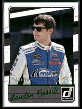 2017 Donruss #64 Landon Cassill Green Foil #/199