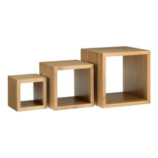 Set 3 Alzate Cubo Espositore Bamboo 13x18x23 cm Leone | Buffet Hotel B&B