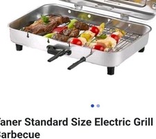 TANER Elektro BBQ Grill Rauchfrei Antihaft Tragbar Barbecue, Sehr guter Zustand Maschine