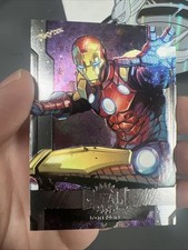 2024 MARVEL Metal Universe Avengers Base Card IRON MAN #97 Collectible Card