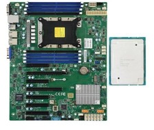 Supermicro X11SPL-F Motherboard With Intel Xeon Gold 6148 CPU 2.4GHz Processors