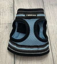 Blue rabbitgoo Small Dog Mesh Harness, Size Small