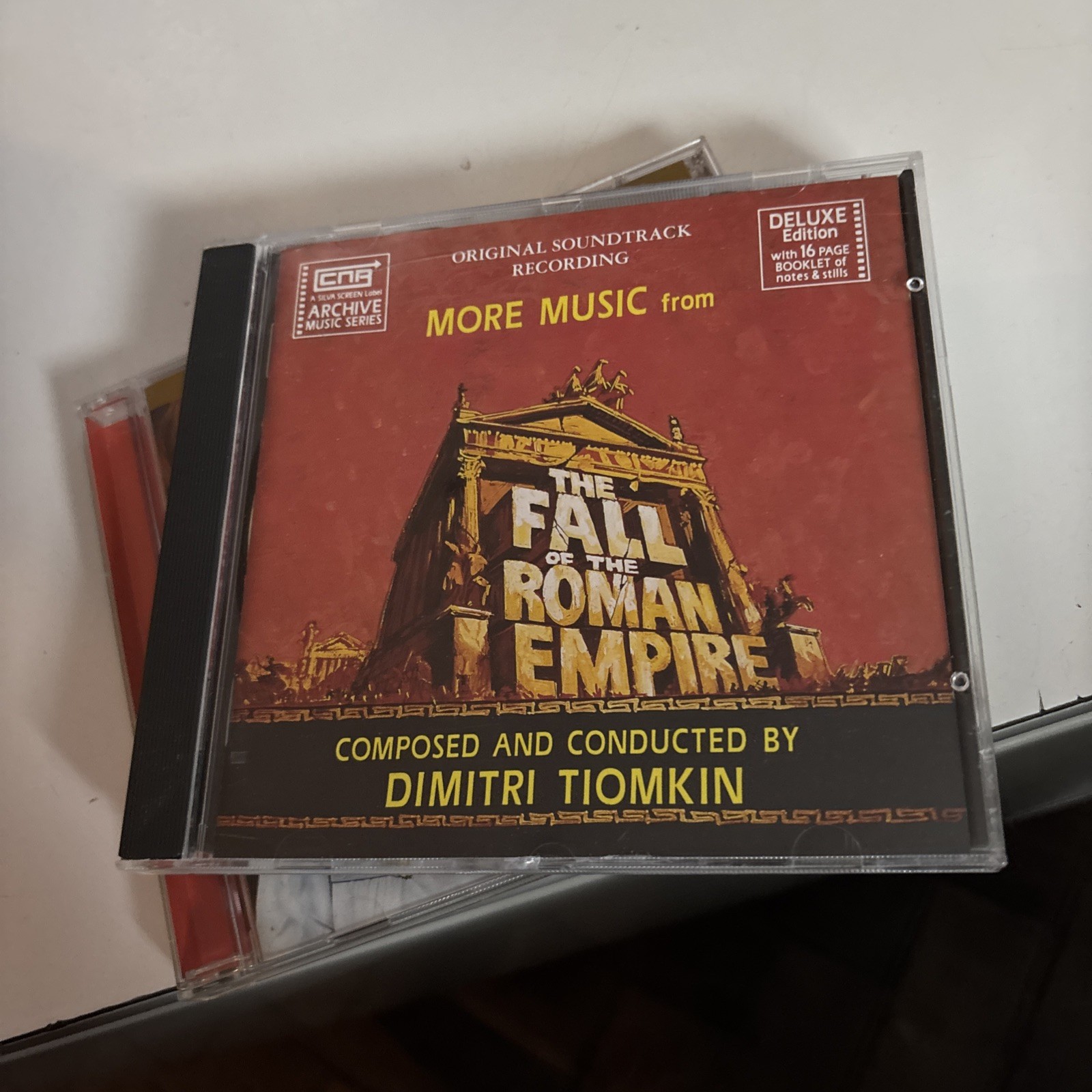 XS) Tiomkin The Fall of the Roman Empire Deluxe Edition 1991 OST Film Music