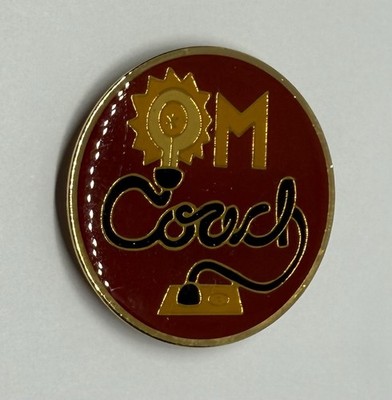 Odyssey Of The Mind Electric Coach Electricity Lapel Pin (P188)
