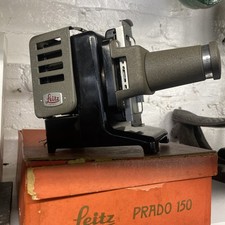 vintage Leica,Leitz Wetzlar projector with HECTOR 85mm/2.5 lens in original Box