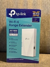 TP-Link AX1800 WiFi 6 Extender Internet Booster, Covers up to 1500 sq.ft and 30