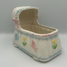 Napcoware Baby Bassinet Planter Crib Nursery Vintage Japan Cottagecore Granny