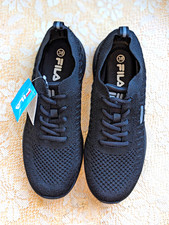 FILA Sneaker Mesh Low Top Schnürung schwarz EU 38 atmungsaktiv leicht