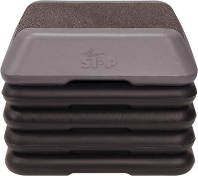 The Step Adjustable High Step Aerobic Platform with 4 Risers, Home Gym Workout