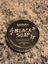 Men's Black Hair Dye Shampoo Bar   Gray Hair Darkening Soap