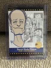 David Hyde Pierce Signed Lights Of Broadway Giving Back Trading Card