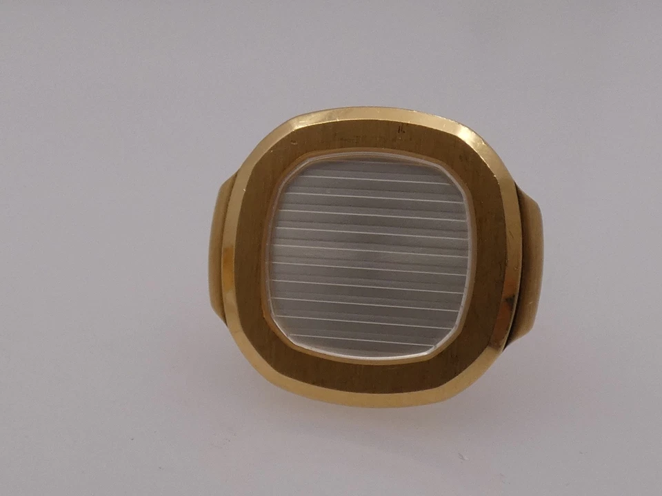 PATEK PHILIPPE GEMELLI NAUTILUS ORO MASSICCIO 18KT & MADRE PERLA 205.9057J3 Foto 3 de 4