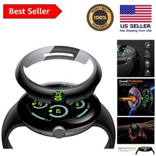 Comprehensive Protection Case for Pixel Watch 3 45mm - Easy Installation, 2 Pack