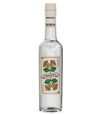 Freihof 1885 Haselnuss Geist / 35 % vol / 0,5 Liter-Flasche