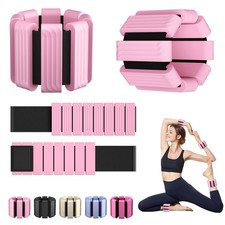 Wrist Ankle Weights for Men, Wearable Strong Arm  Leg Weights Set of 2 1LB E...