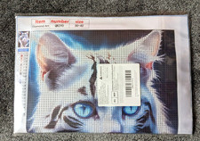 Katze Diamond Painting Kits Diamond Art QR 290 Größe 30x40