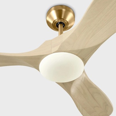 Visual Comfort LED Maverick Smart 44'' Ceiling Fan in Burnished Brass