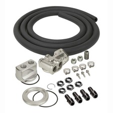 Derale Engine Oil Filter Remote Mounting Kit 15780 34-16 Universal