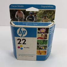 HP 22 Tri-Color Ink Cartridge C9352AN Genuine OEM NOS Exp 02/2009