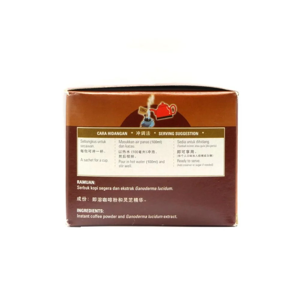 5 x Ganocafe Classic Gano Excel Ganoderma Lucidum Coffee – 30 Sachets Each