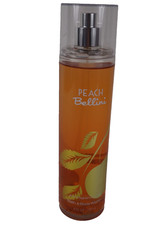 BATH AND BODY WORKS PEACH BELLINI FINE FRAGRANCE BODY MIST 8 OZ