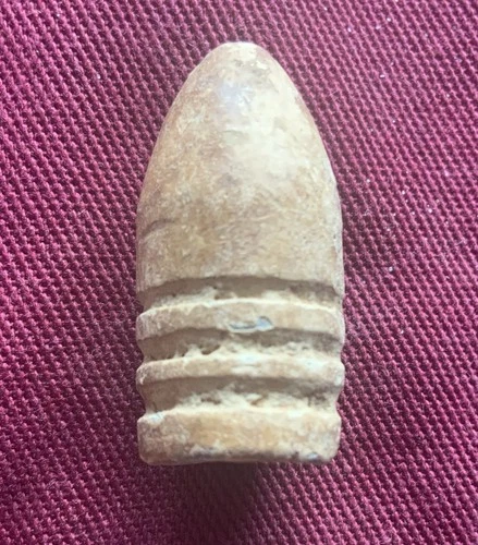 FIRED CIVIL WAR BULLET .57-58 Caliber Star