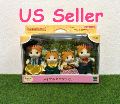 Sylvanian Families Maple Cat Family FS-30 Set Calico Critters