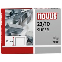 Novus Heftklammern Tackerklammern 23/10 Super Klammern Verzinkt 1000 StüCk