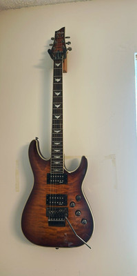 Schecter Omen Extreme-6 FR Diamond Series 6-String Solid Body Brown 24F