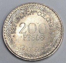 2020 Colombia 200 Pesos - Colombian - World Coin - Copper Nickel Zinc